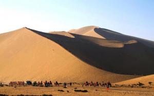 Gansu Gobi Desert Scenery