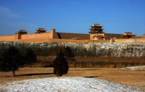 Jiayuguan Pass of Great Wall Silk Road
