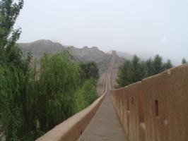 Overhanging Great Wall Jiayuguan