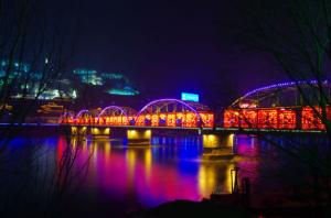 Yellow River Iron Bridge Gansu