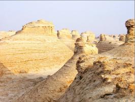 Loulan Ruins on Silk Road