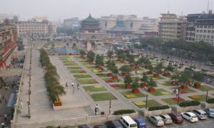 Bell and Drum Tower in Shaanxi