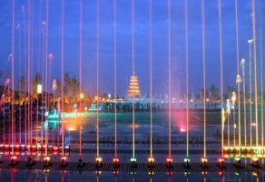 Big Wild Goose Pagoda Scence