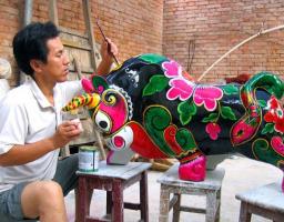 Fengxiang Clay Figuries Scence