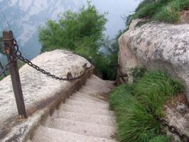 China Huashan Mountain