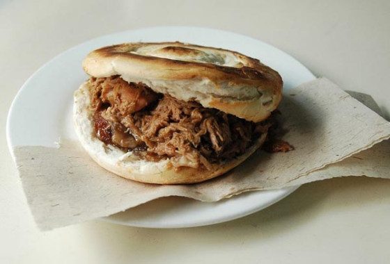 Marinated Meat in Baked Bun Shaanxi