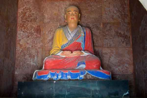 Xian Xingjiao Temple Pagoda Buddha Statue