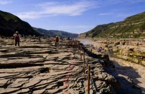 Hukou Waterfalls Spring Sights