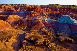 Five Color City In Xinjiang