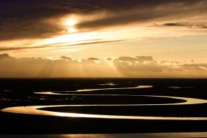 Bayanbulak Grassland Korla Sunrise