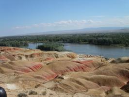 Lop Nor Nuclear Testing Site Lake