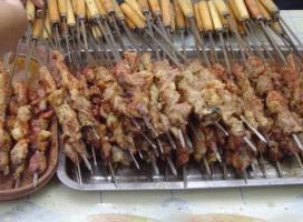 Xinjiang Lamb Skewers look